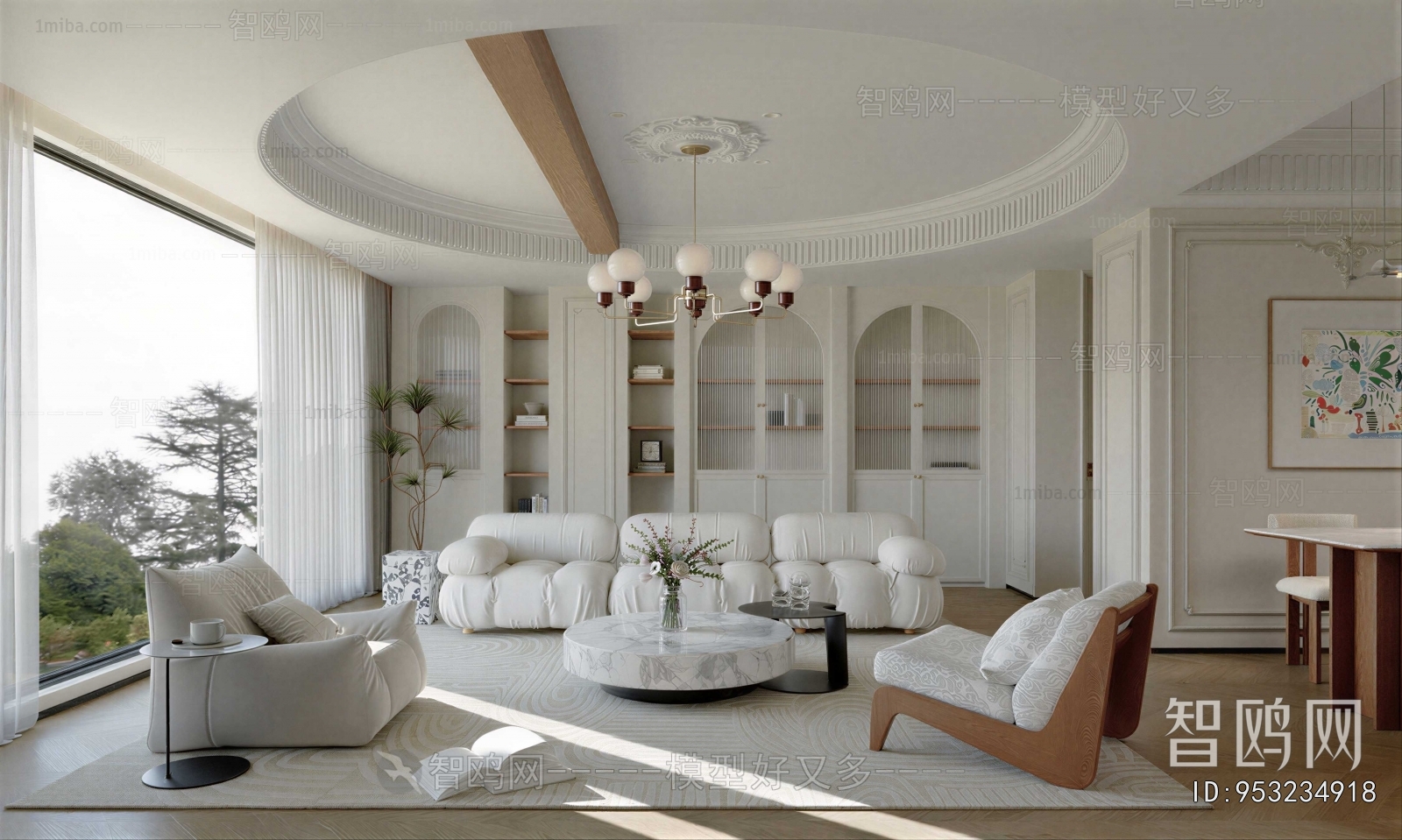 French Style A Living Room