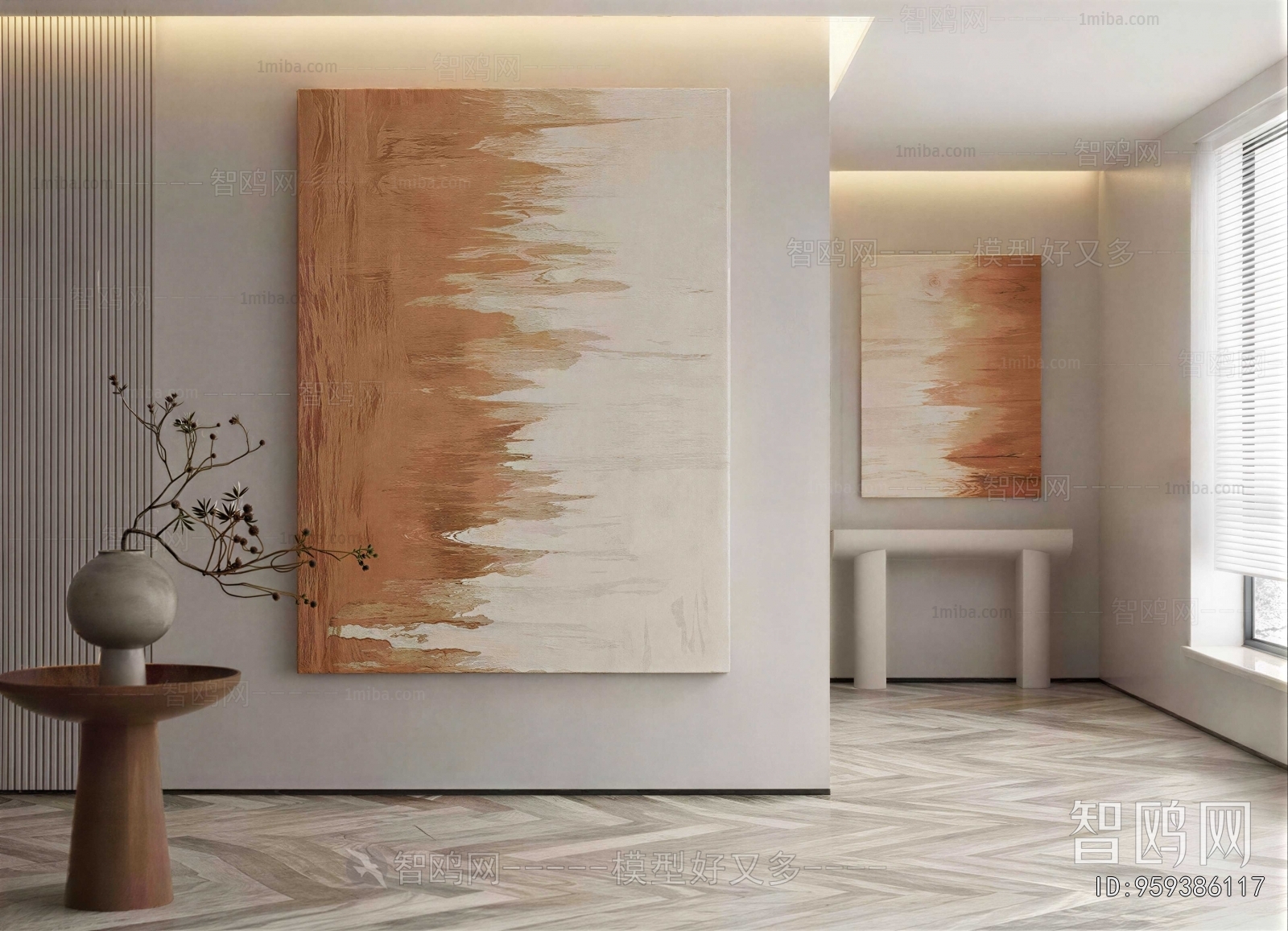 Wabi-sabi Style Painting