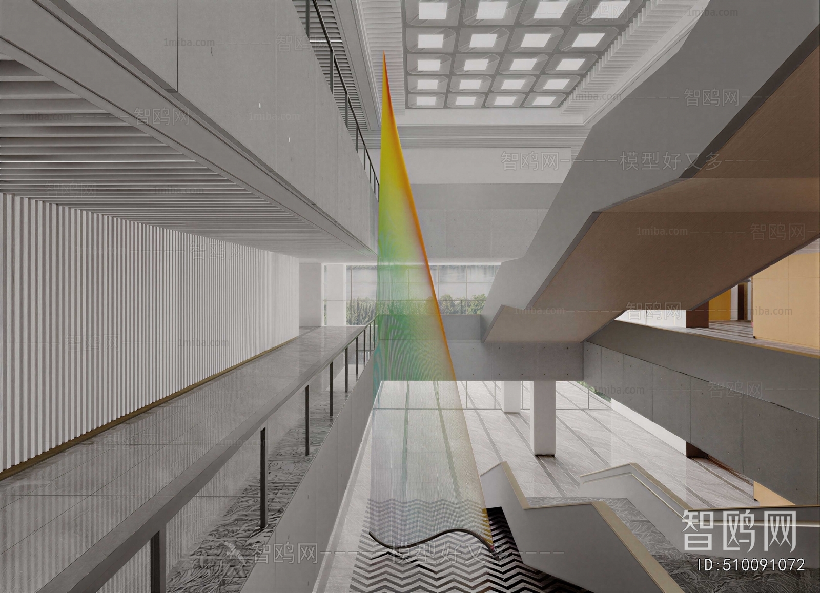 Modern Office Reception Desk