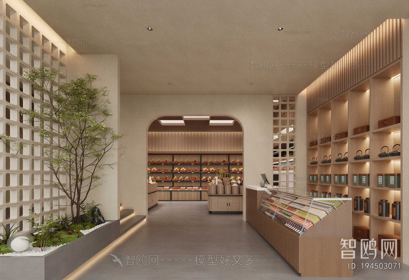 New Chinese Style Supermarket