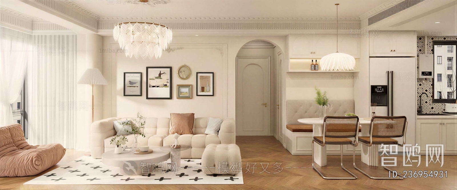 French Style A Living Room