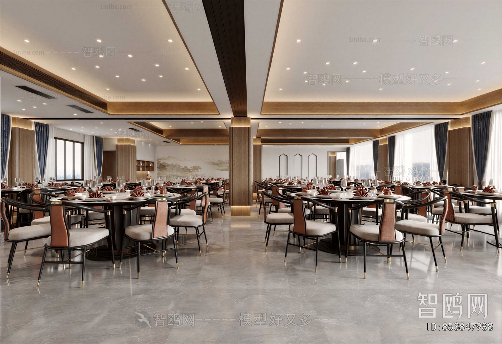 New Chinese Style Banquet Hall