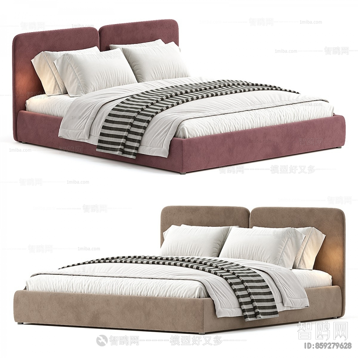 Modern Double Bed