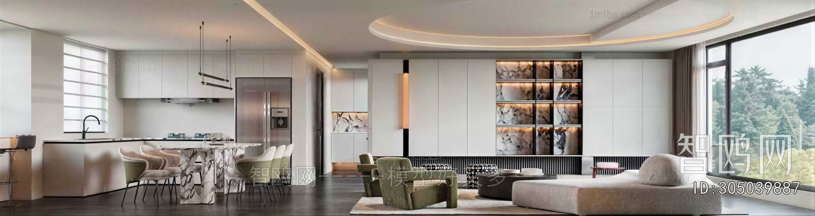 Modern A Living Room