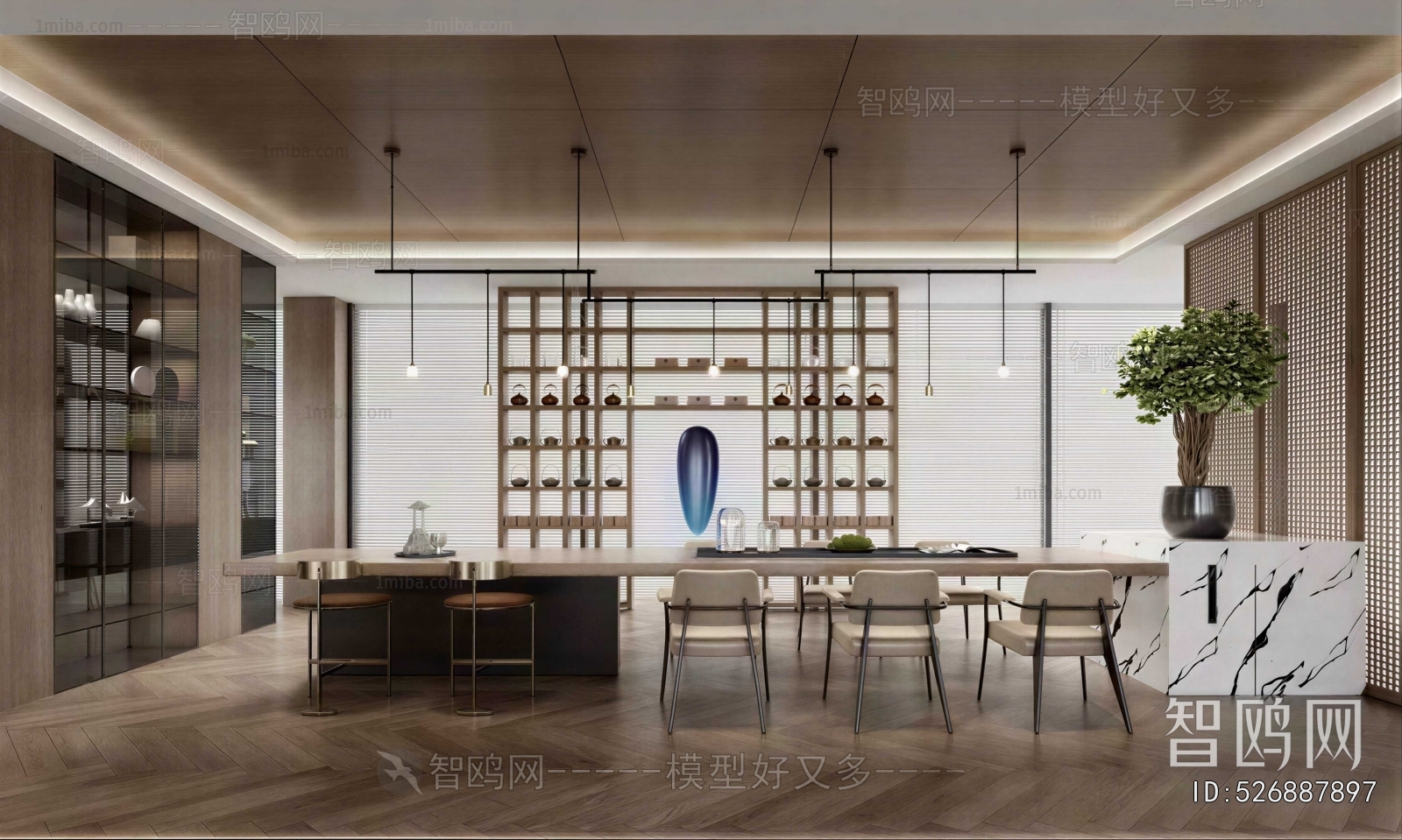 Modern Real Estate Sales Office