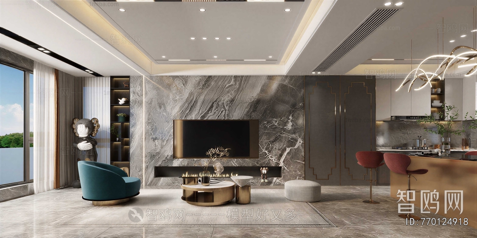 Modern A Living Room