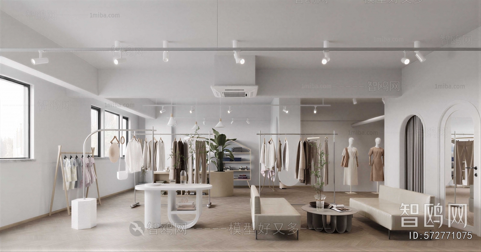 Modern Clothing Store