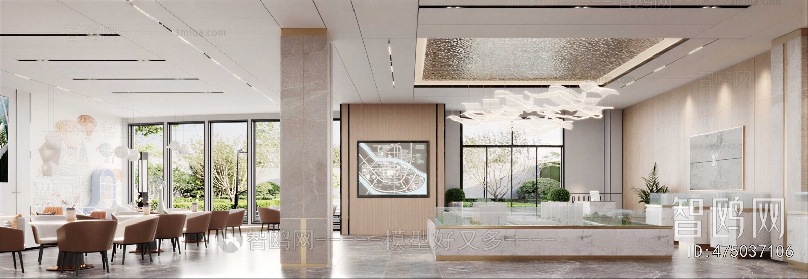 Modern Sand Table Area