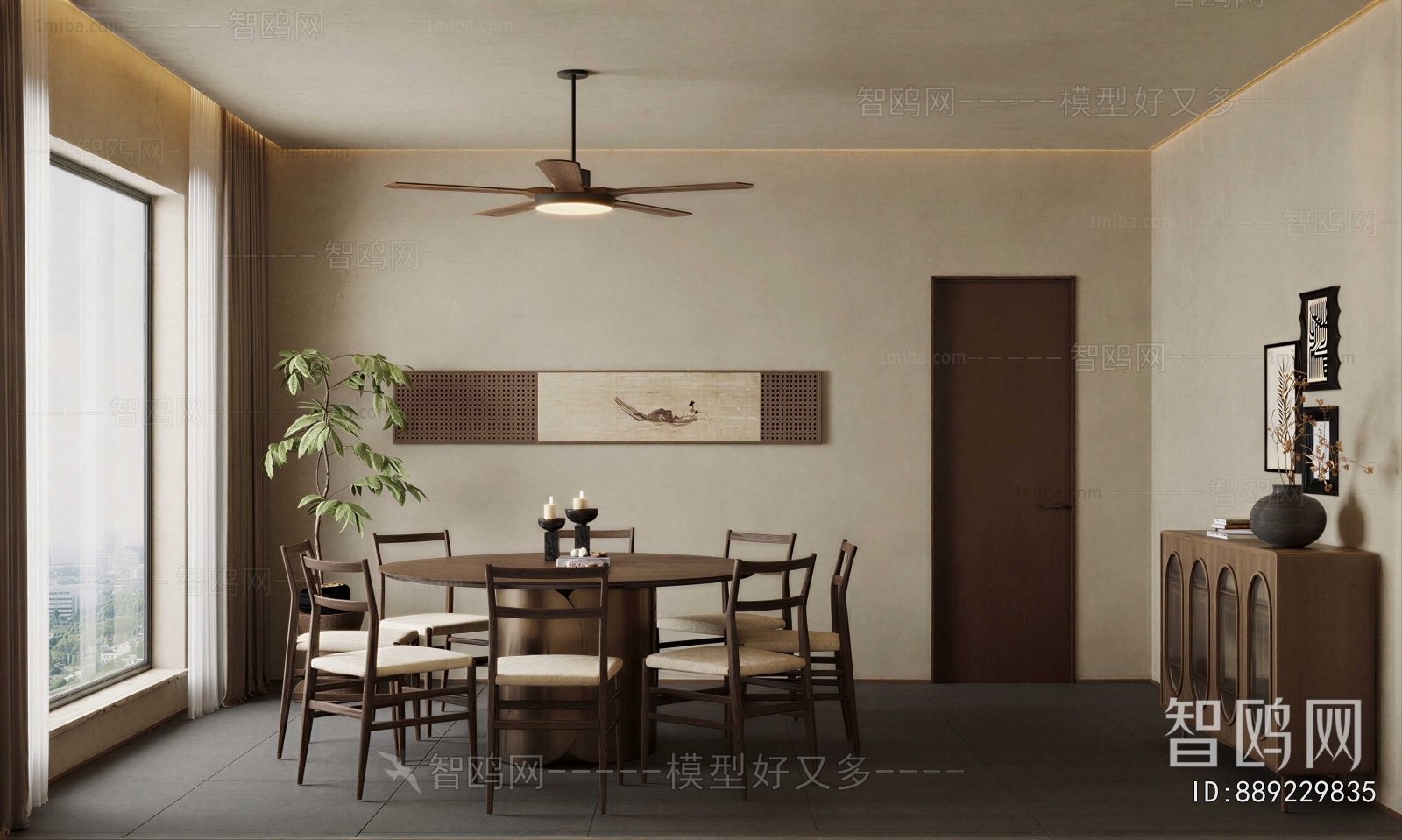 Wabi-sabi Style Restaurant Box