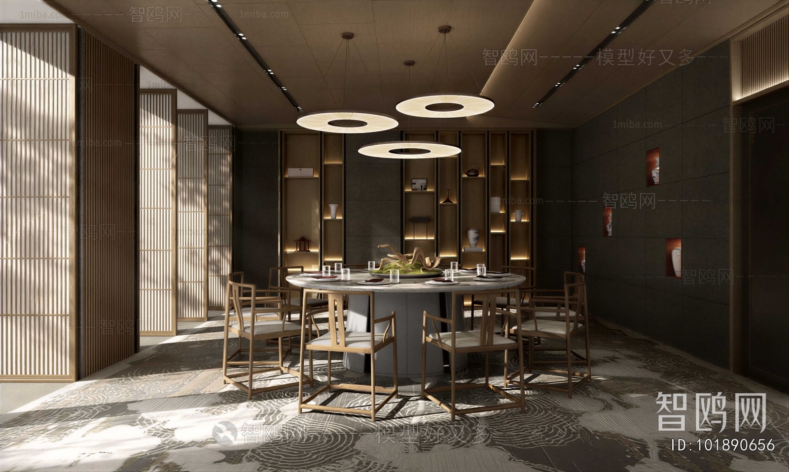 New Chinese Style Restaurant Box