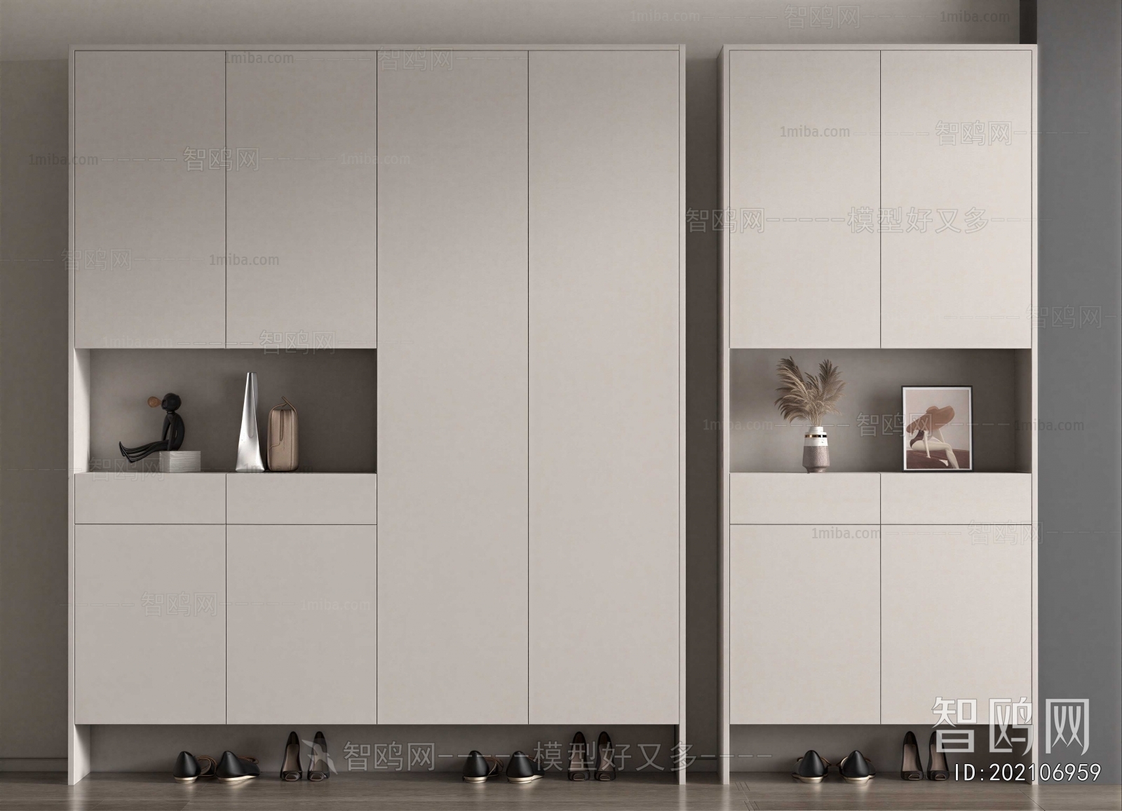 Modern Shoe Cabinet