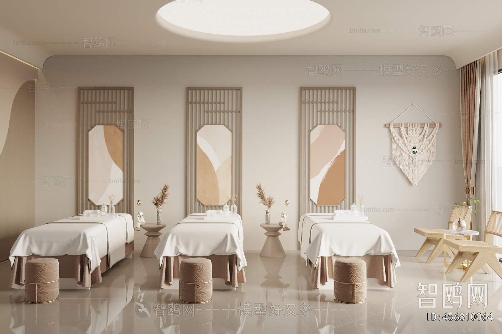 New Chinese Style Beauty Salon