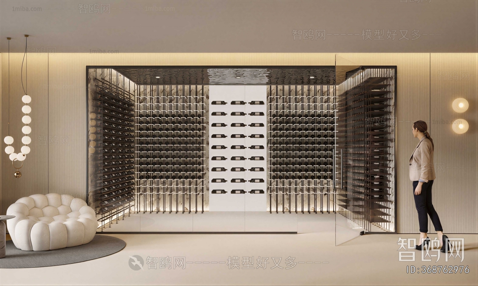 Modern Wine Cellar/Wine Tasting Room