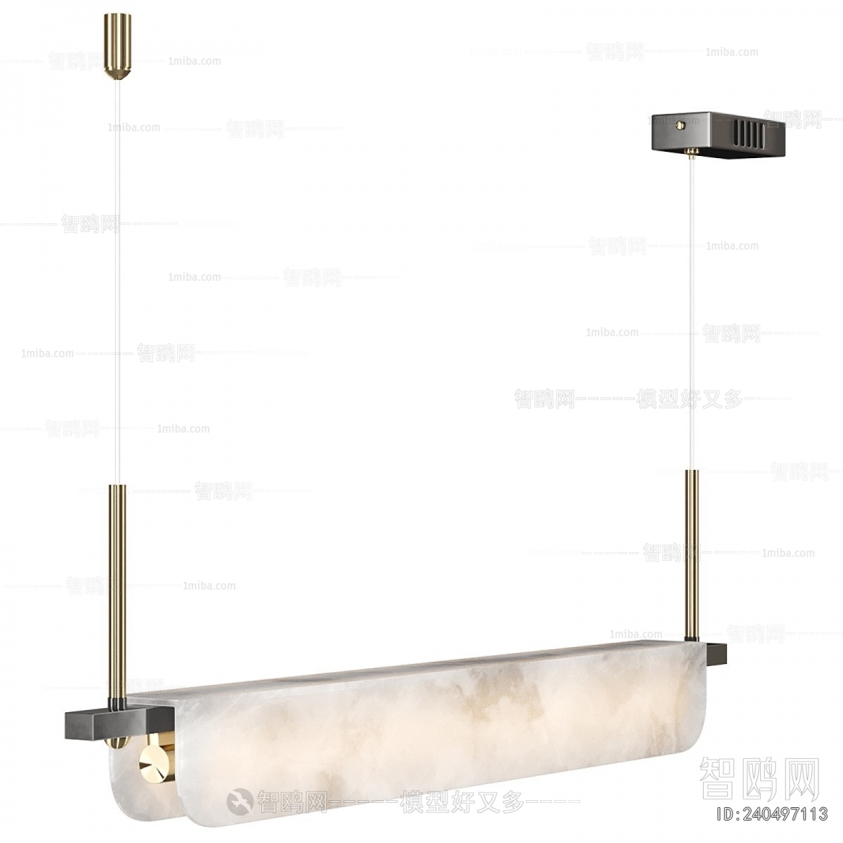 Modern Long Chandelier