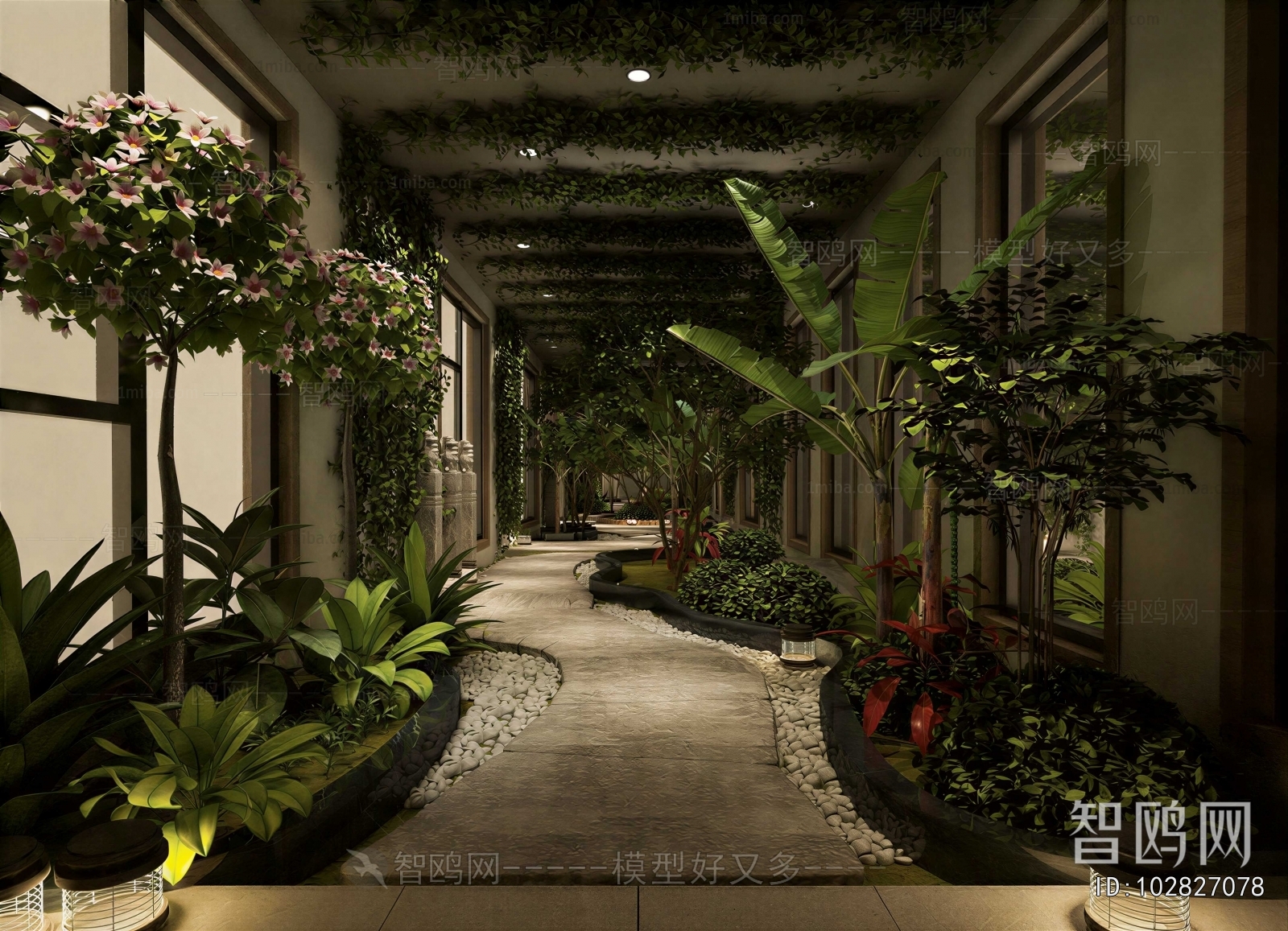 New Chinese Style Corridor