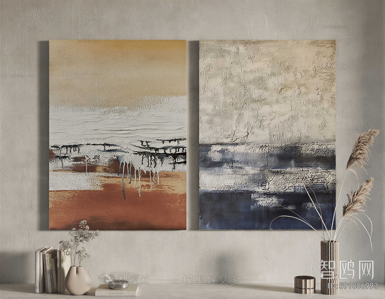 Wabi-sabi Style Painting