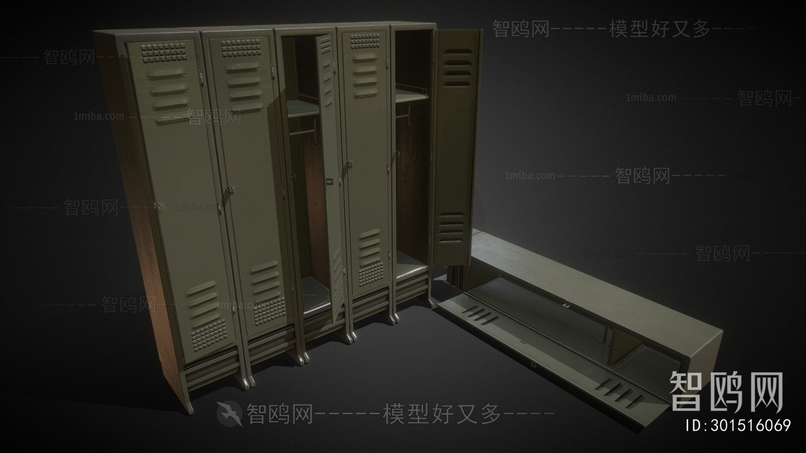 Modern Public Cabinet/lock Cabinet