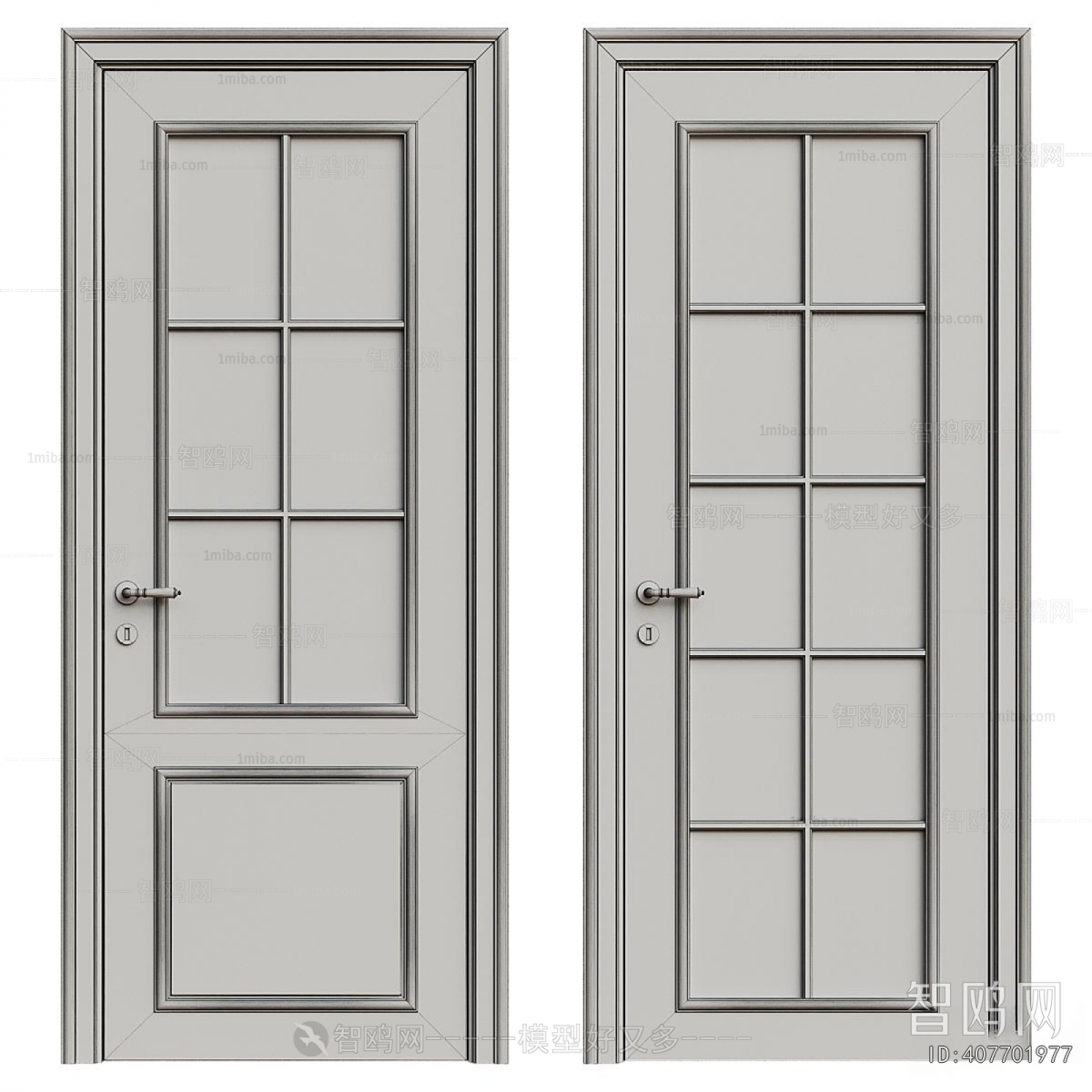 French Style Single Door