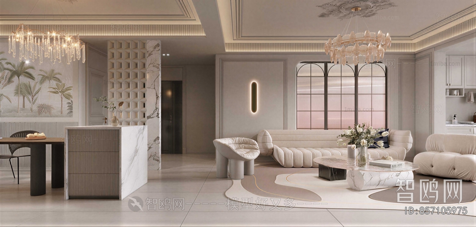 French Style A Living Room