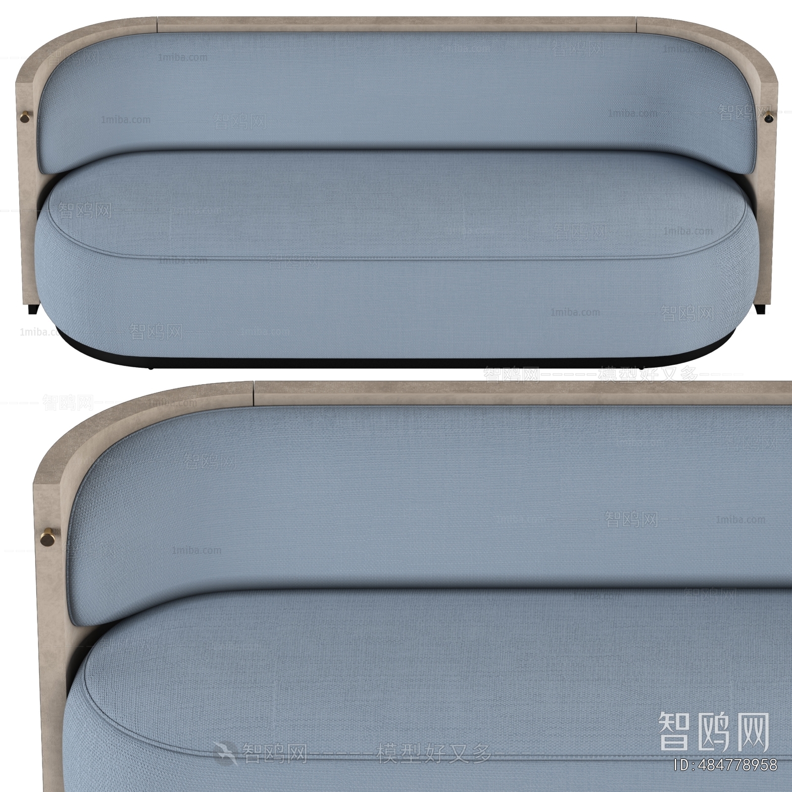 Modern Three-seat Sofa