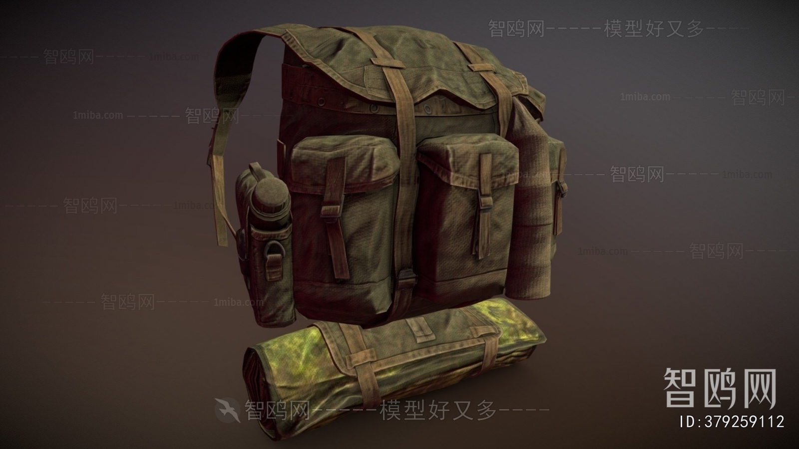 Modern Backpack And Backpack