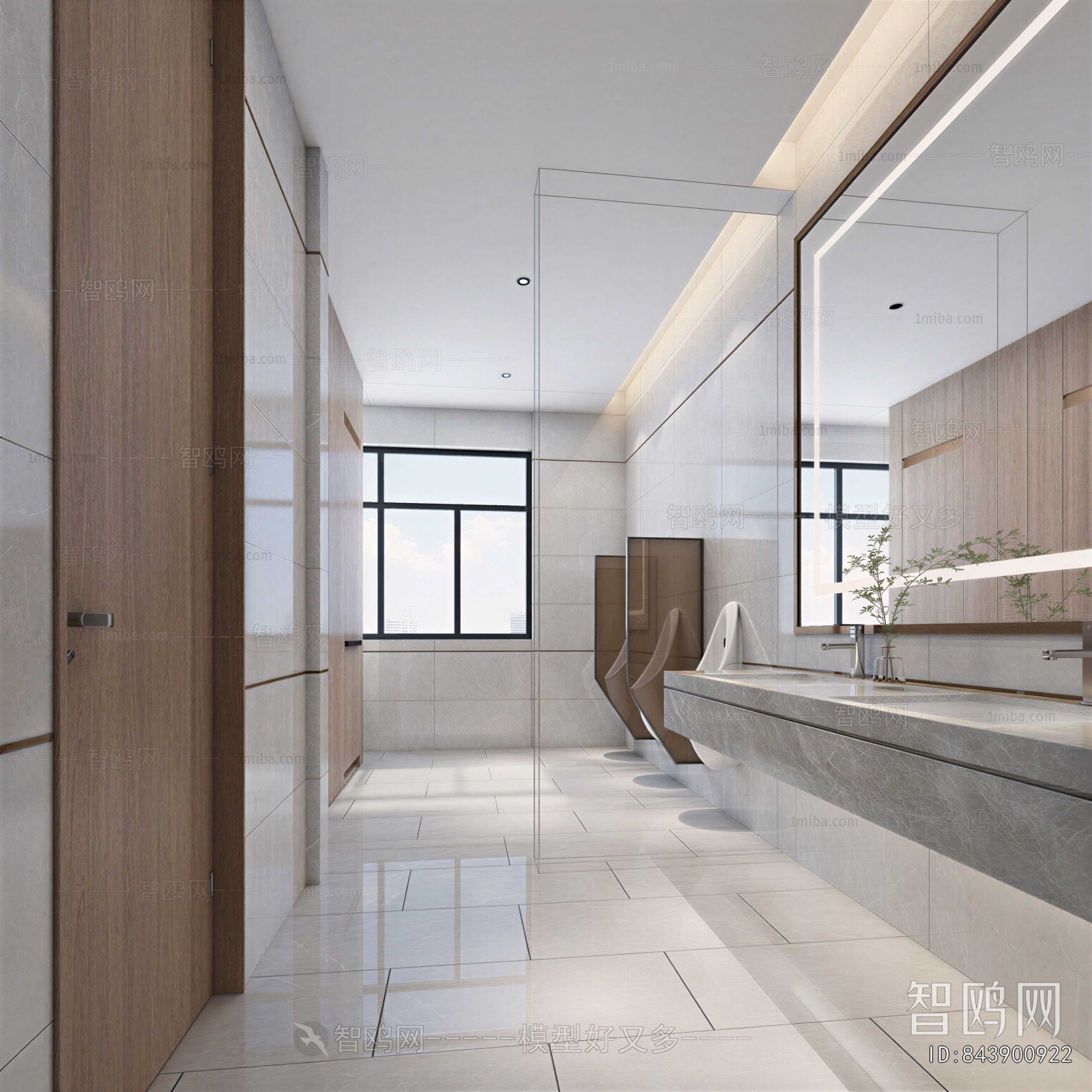 Modern Public Toilet