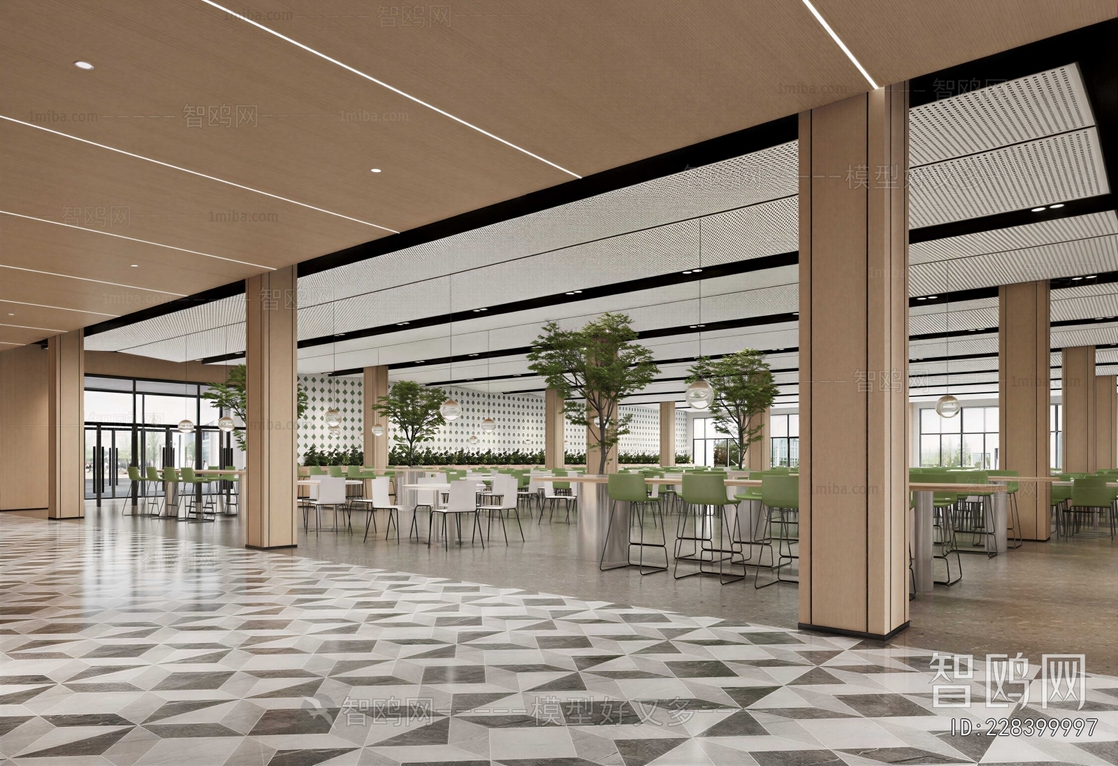 Modern Office Canteen