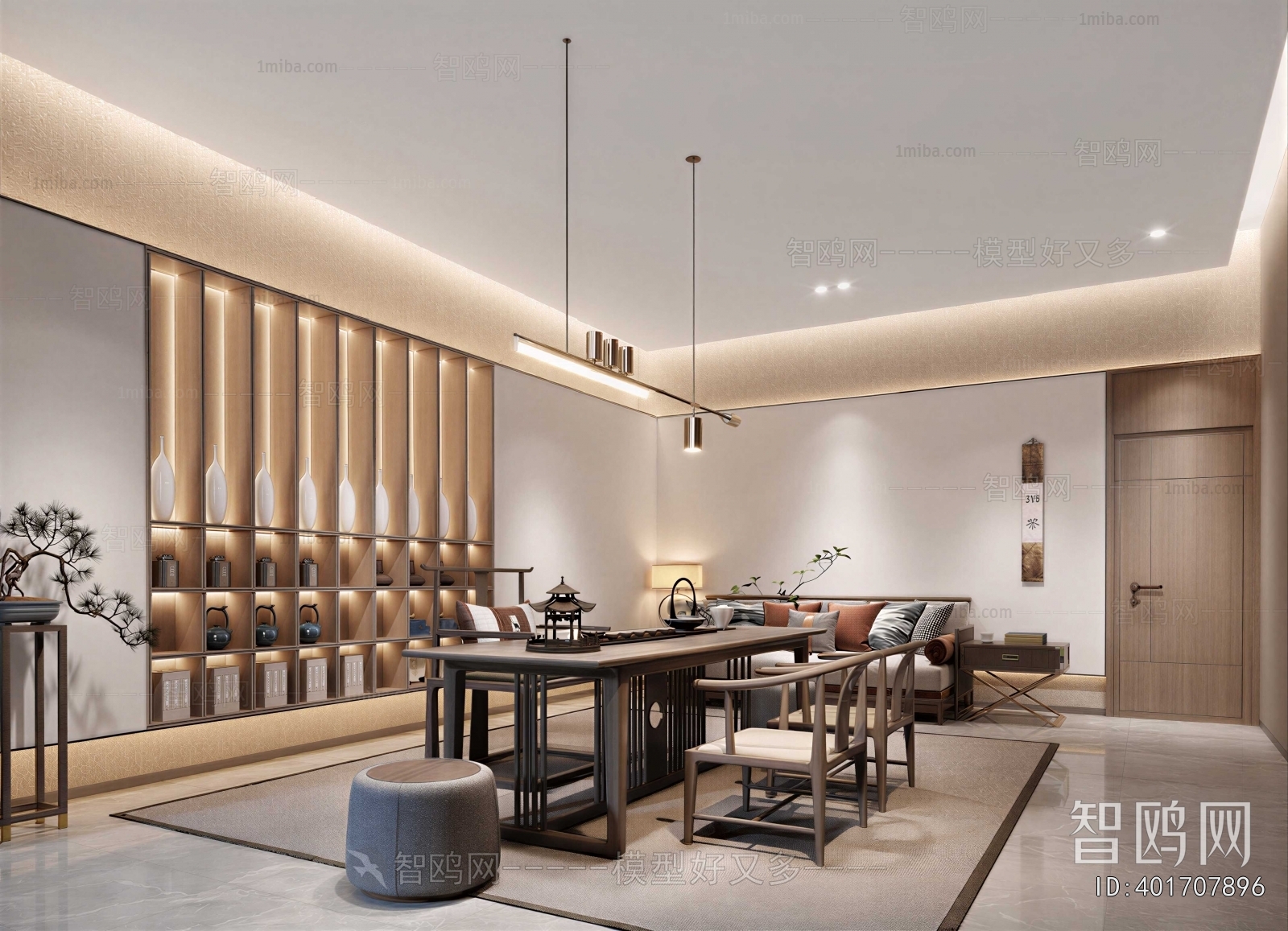 New Chinese Style Tea House