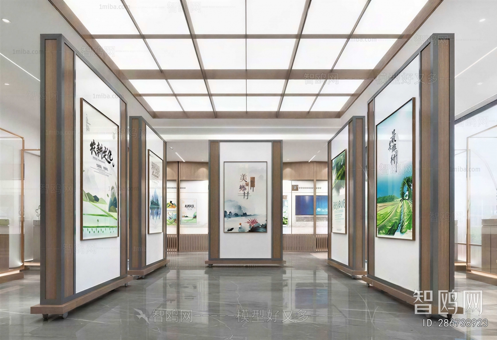 New Chinese Style Exhibition Hall