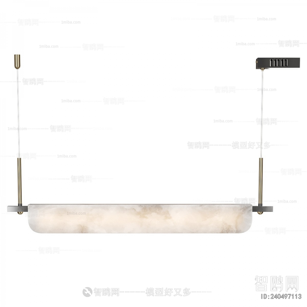 Modern Long Chandelier