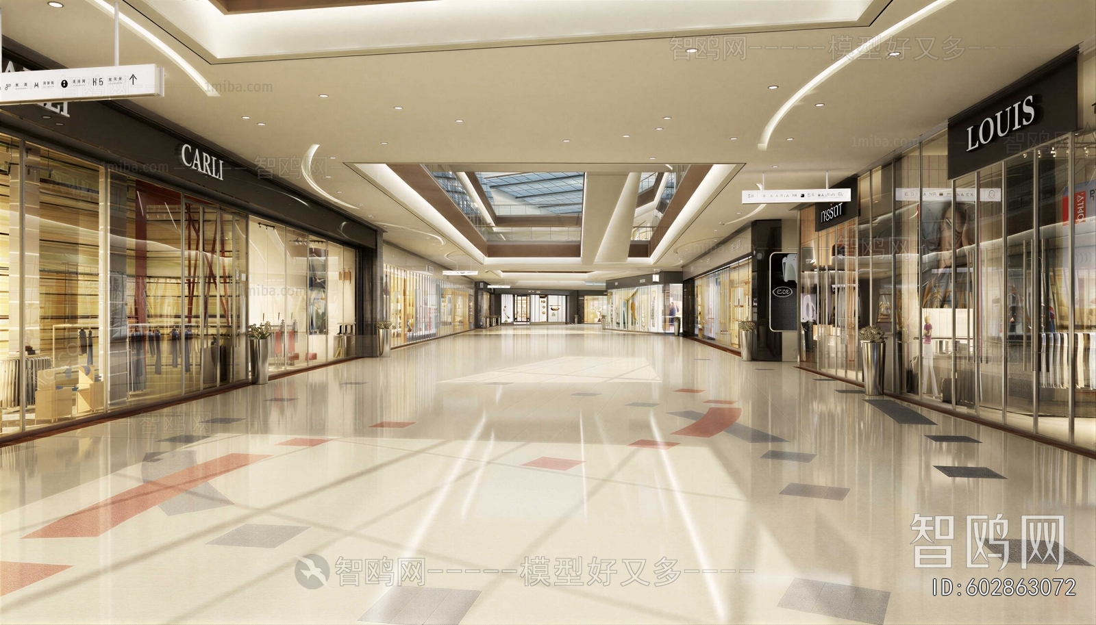 Modern Shopping Mall