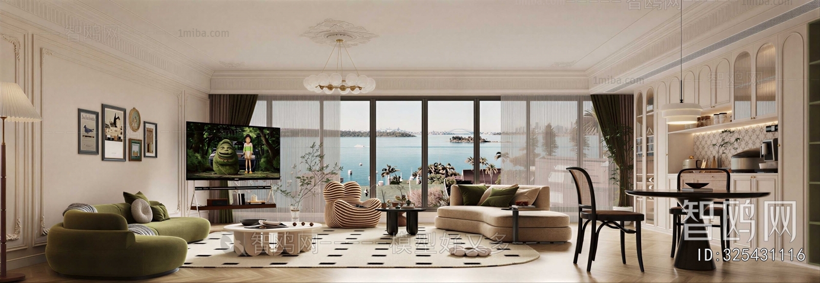 French Style A Living Room