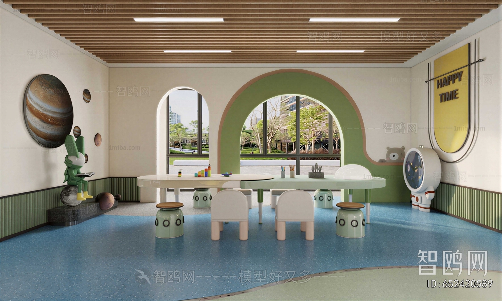 Modern Children's Playroom