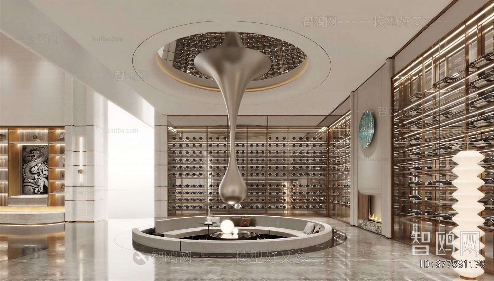 Modern Wine Cellar/Wine Tasting Room