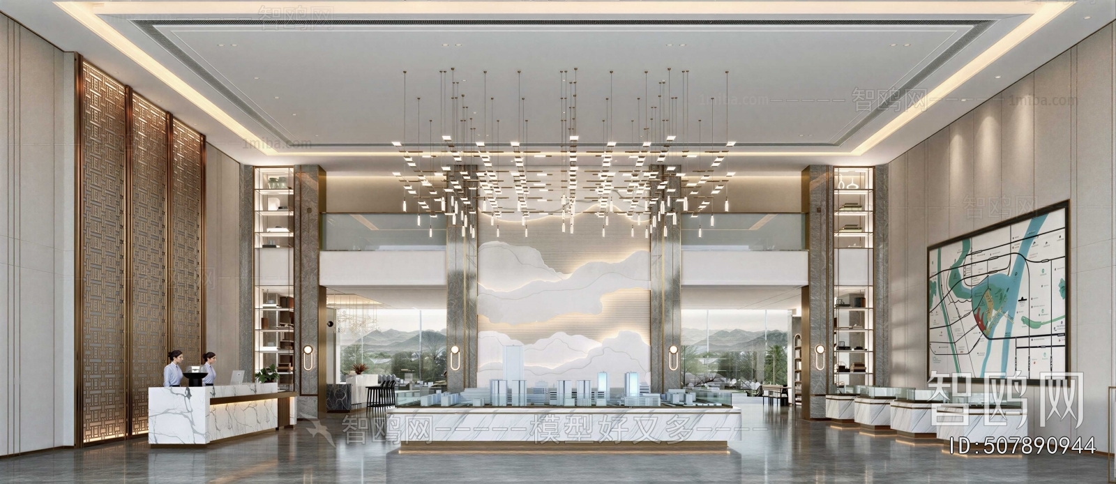 Modern Sand Table Area