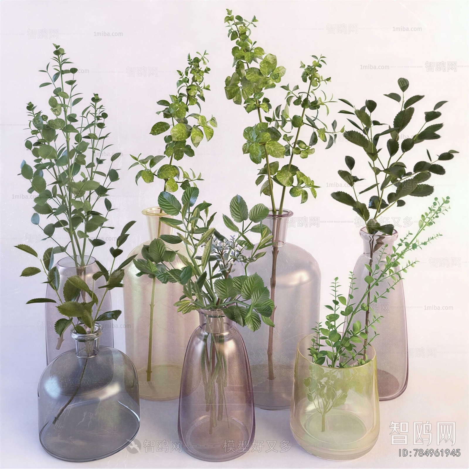 Modern Aquatic Green Plant