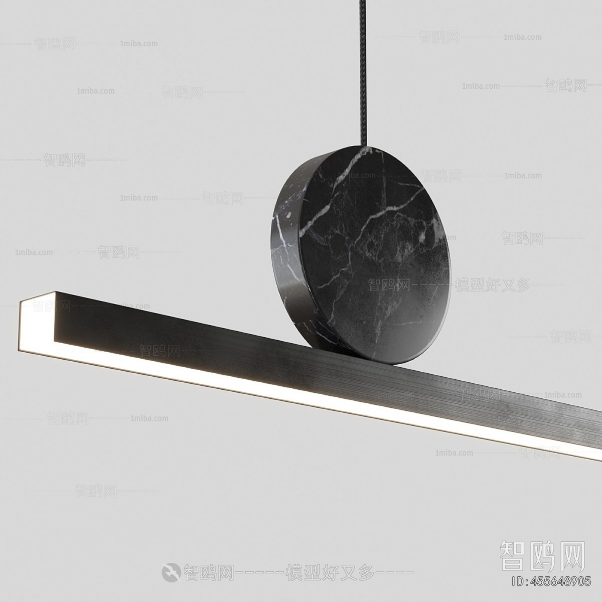 Modern Long Chandelier