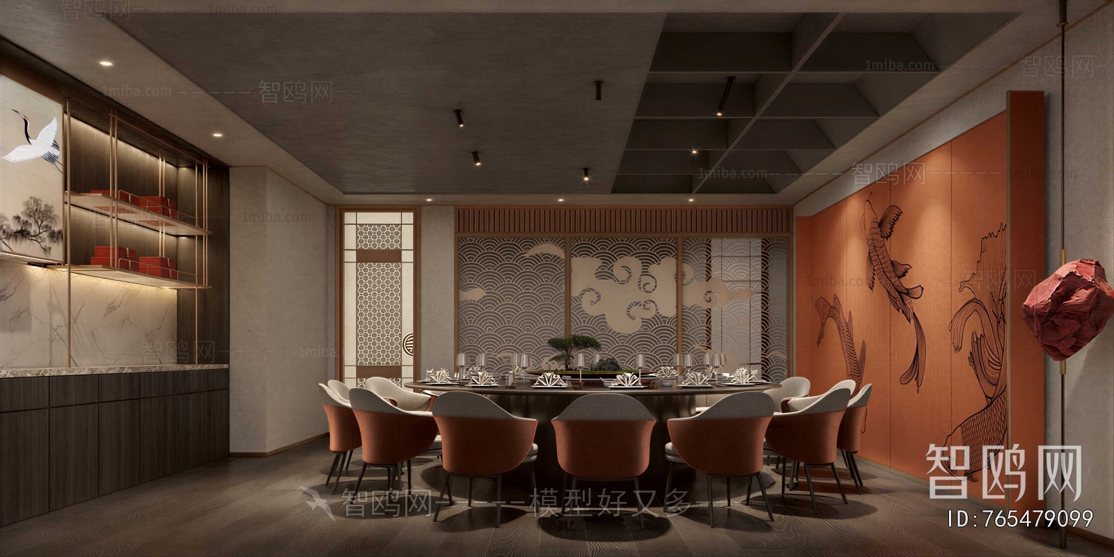 New Chinese Style Restaurant Box