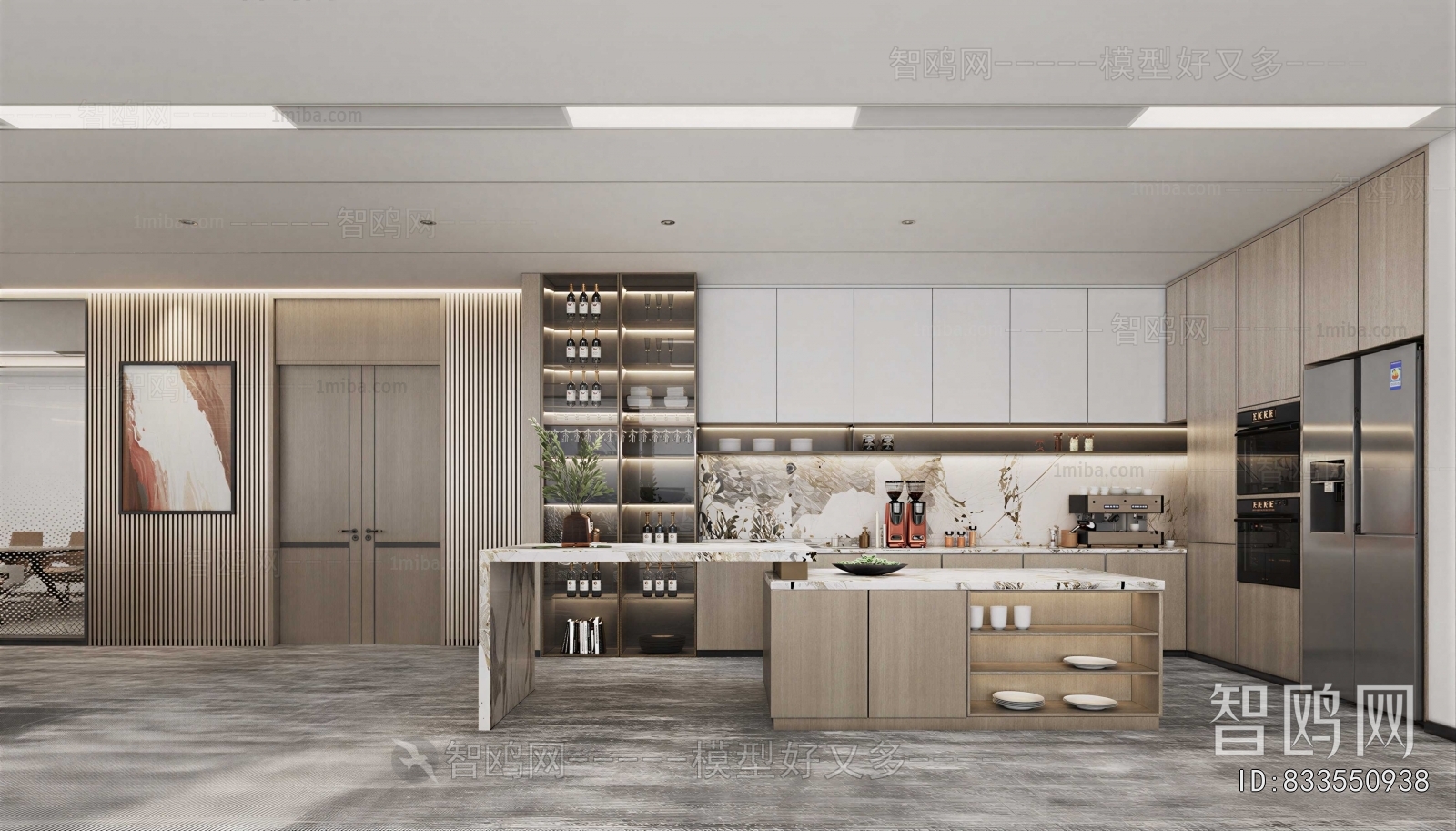 Modern Open Kitchen