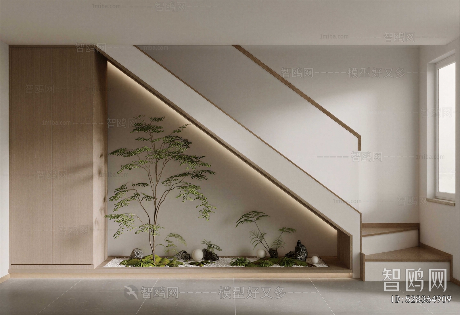 New Chinese Style Stairwell