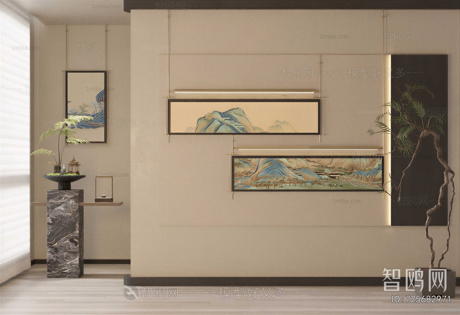 New Chinese Style Painting