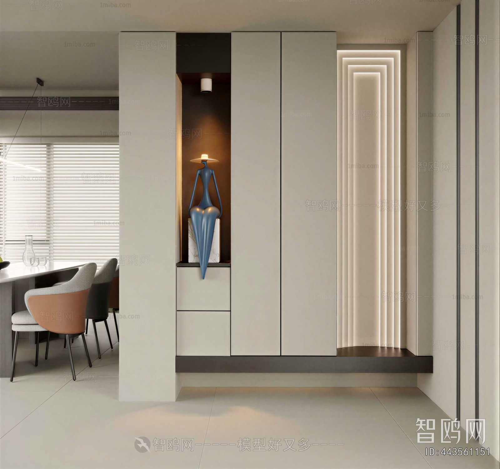 Modern Hallway