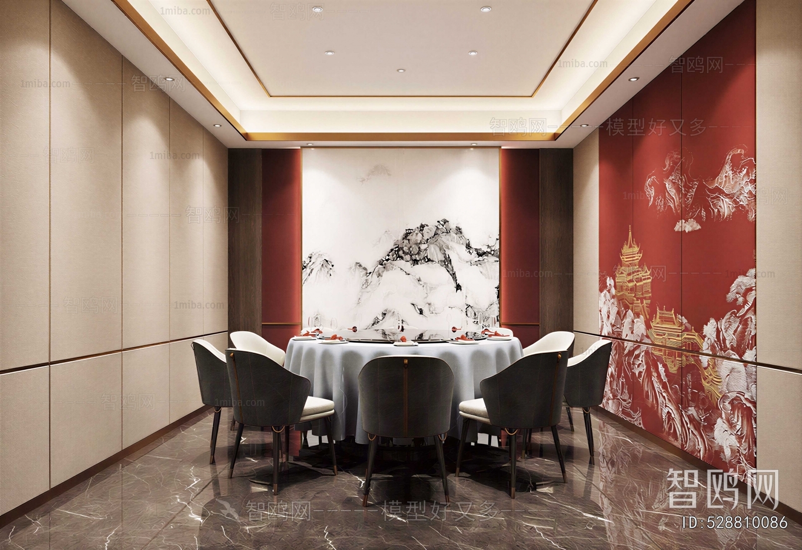 New Chinese Style Restaurant Box