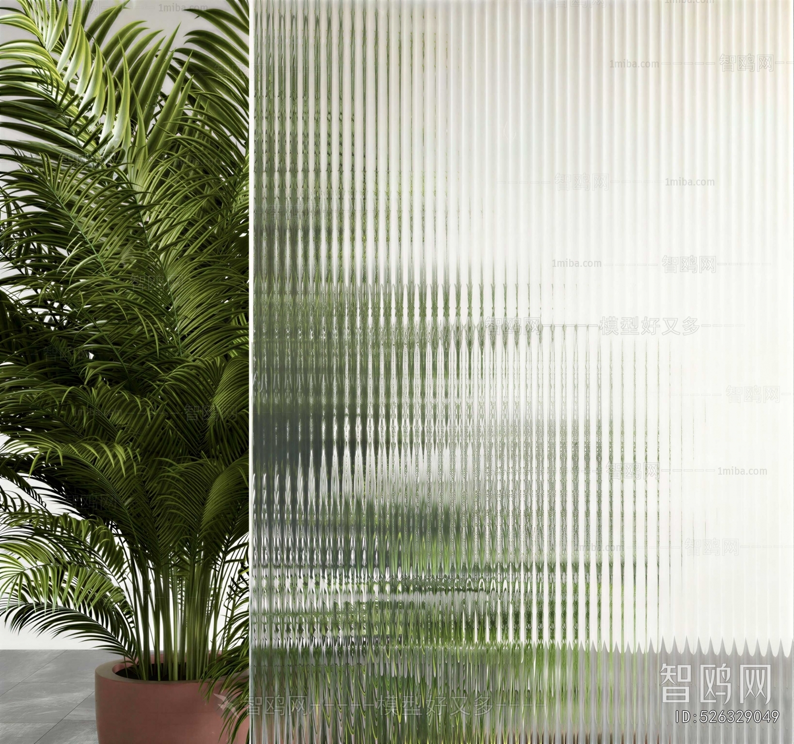 Modern Glass Screen Partition