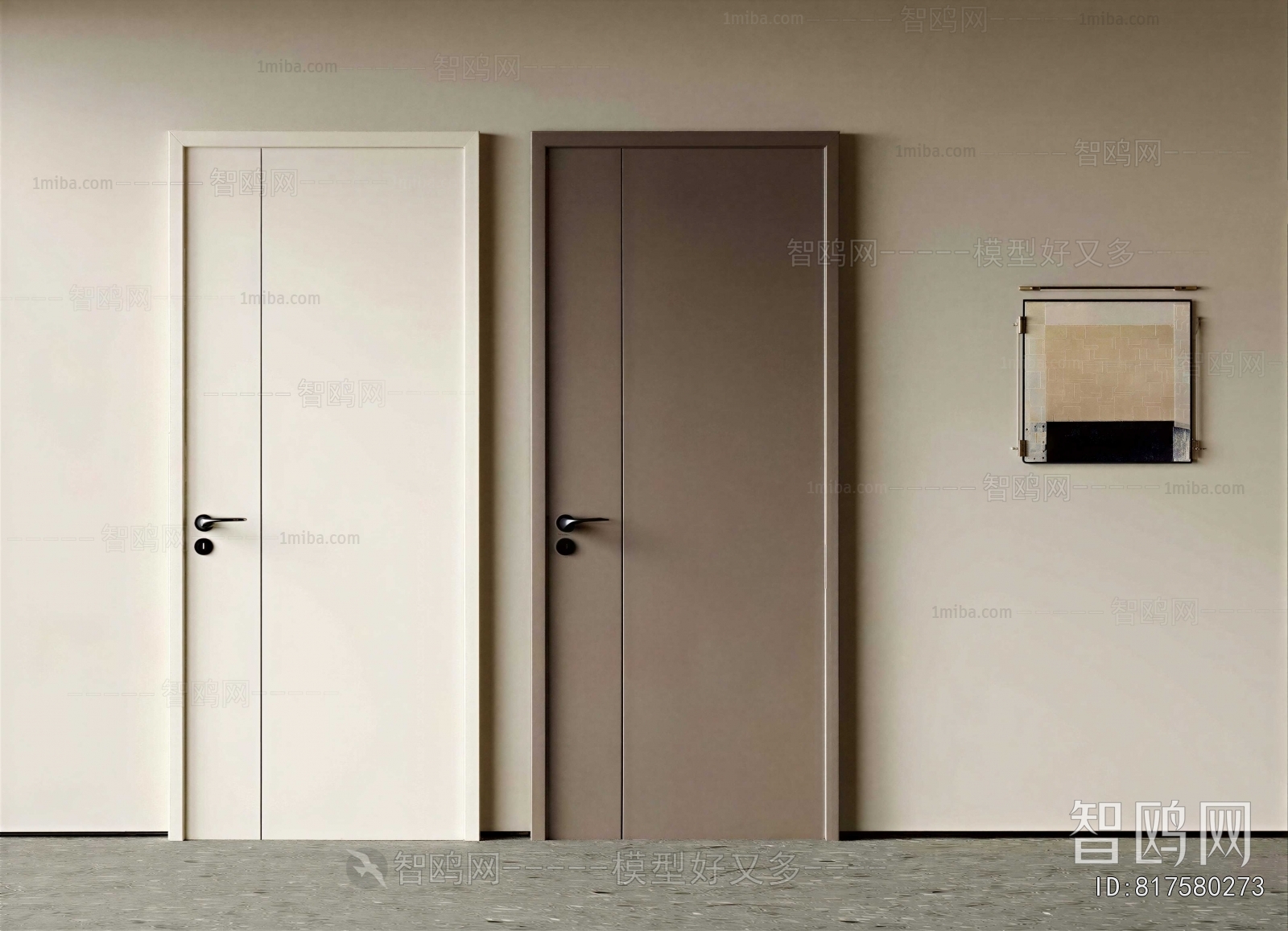 Modern Single Door