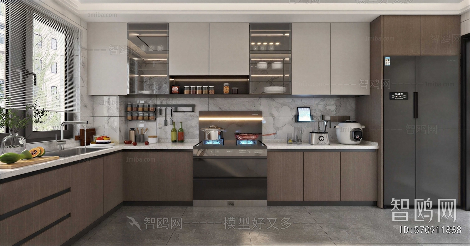 Modern The Kitchen