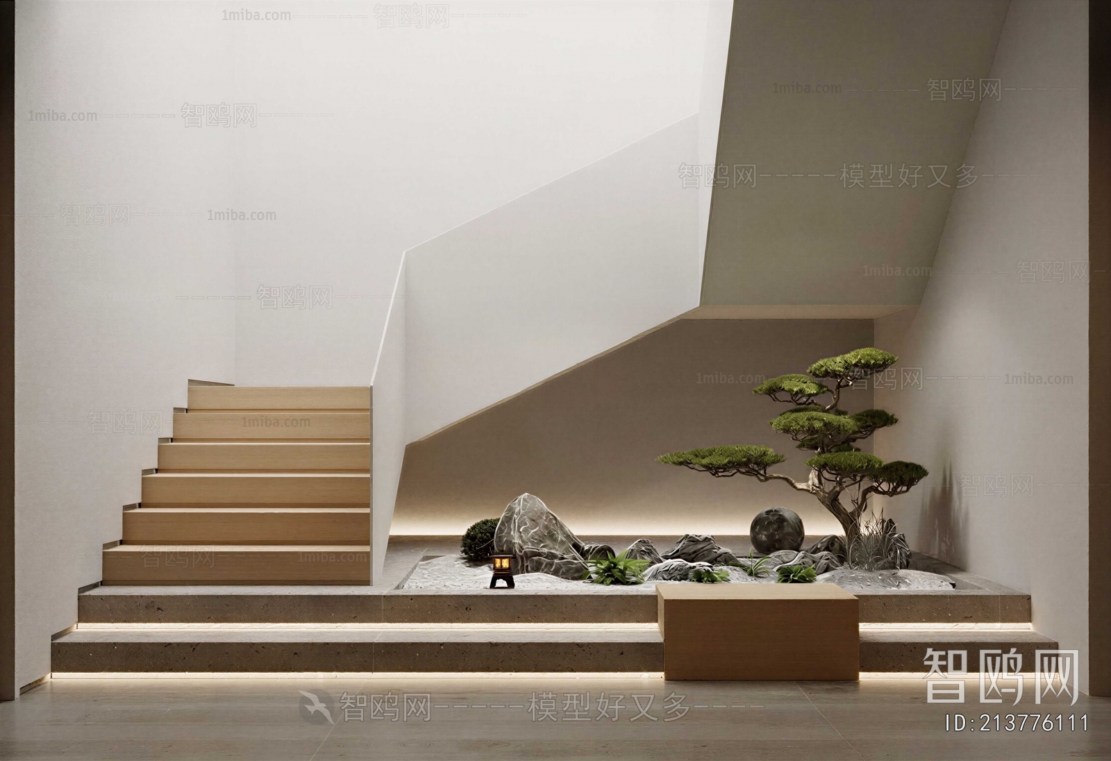 New Chinese Style Stairwell