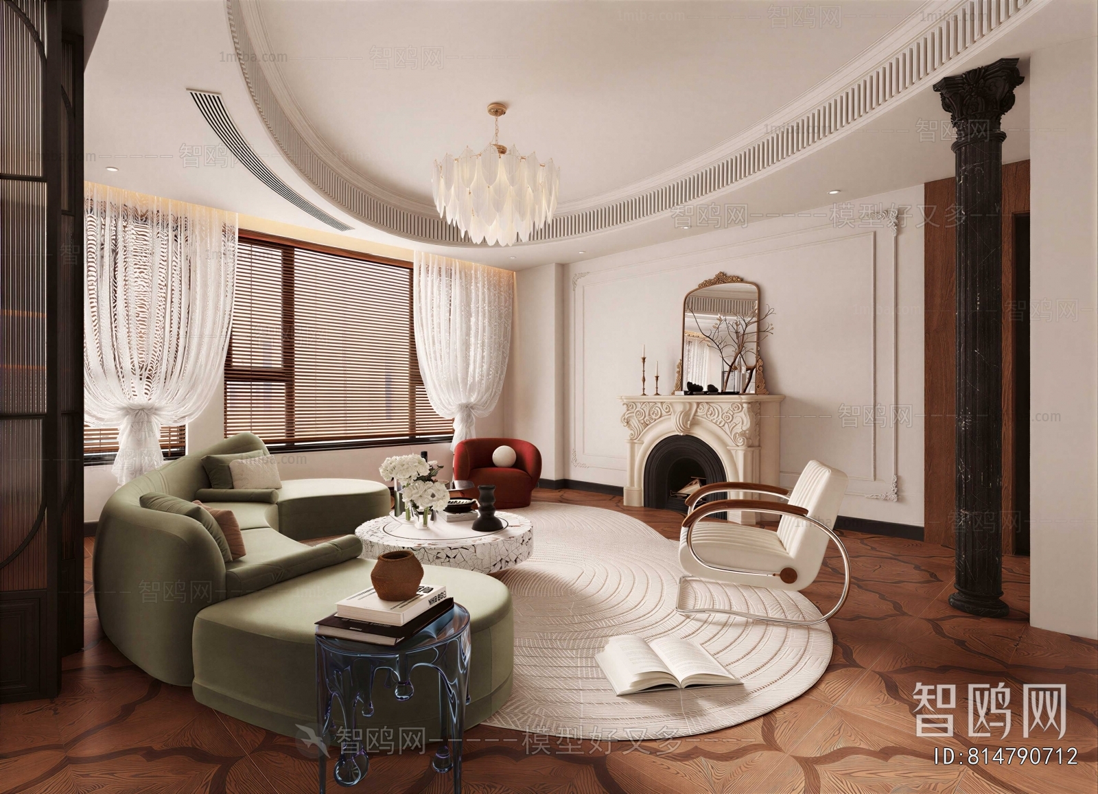 French Style A Living Room