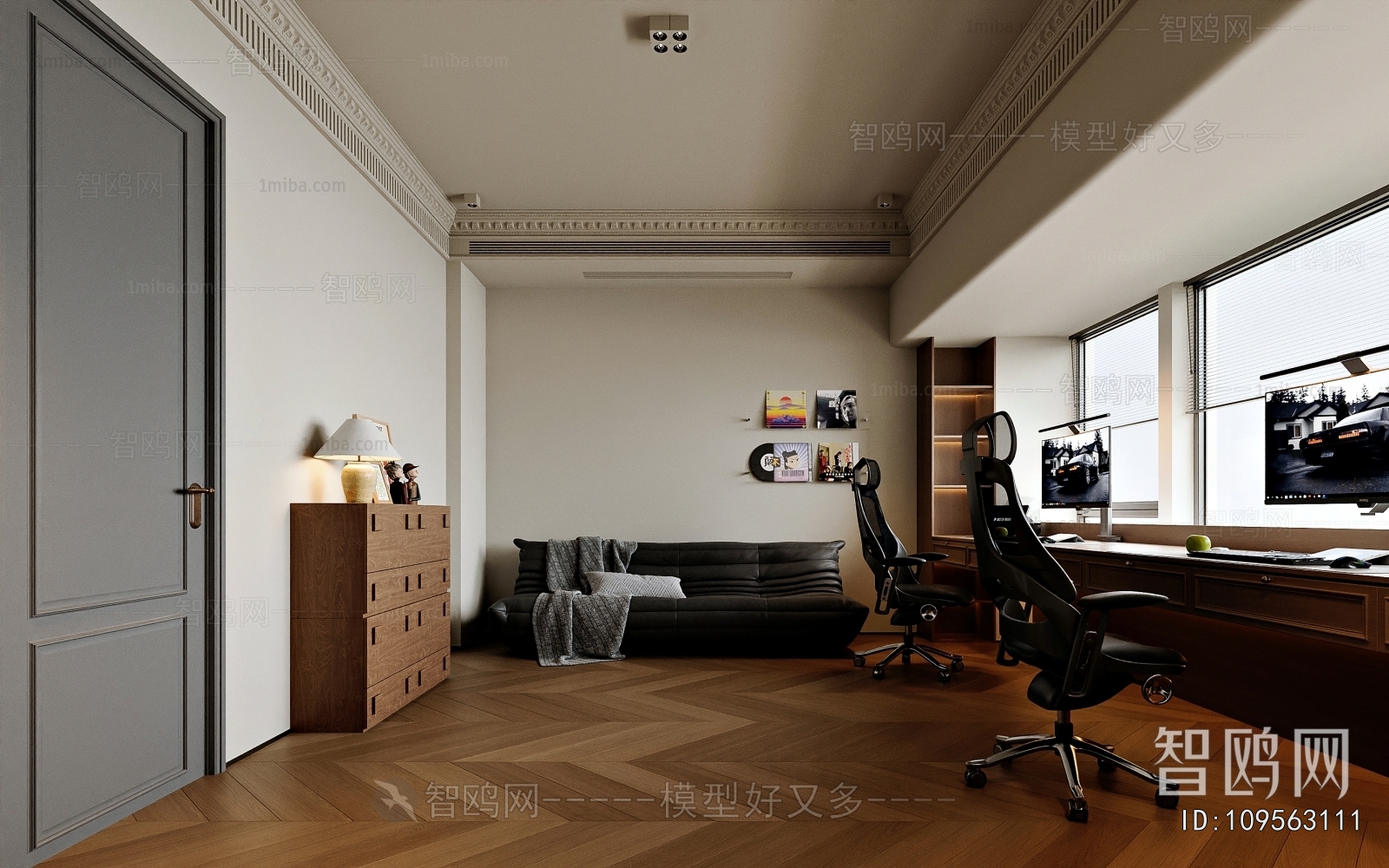 French Style Audiovisual Room