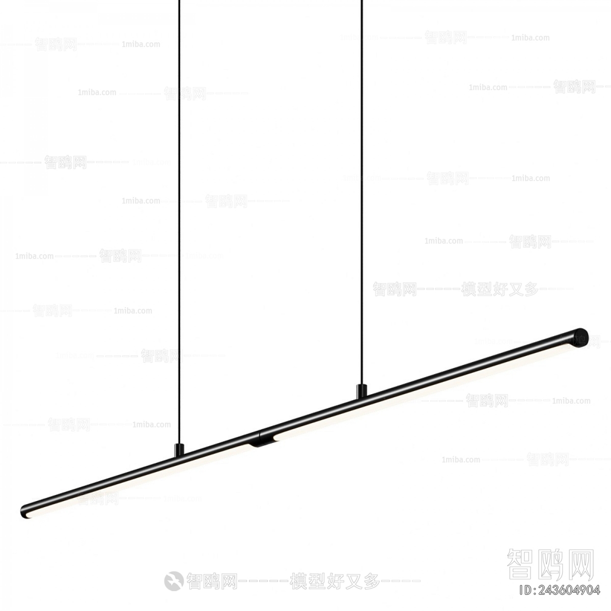 Modern Long Chandelier